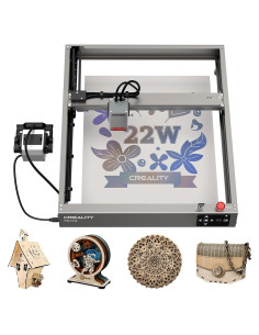 Grabador Láser Creality Falcon 2 22W CNC para Metal y Madera