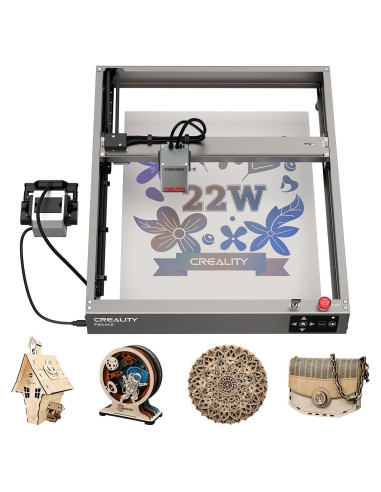 Grabador Láser Creality Falcon 2 22W CNC para Metal y Madera