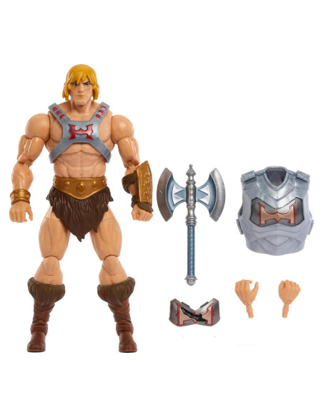 Figura de Acción He-Man Masterverse 18cm con Accesorios
