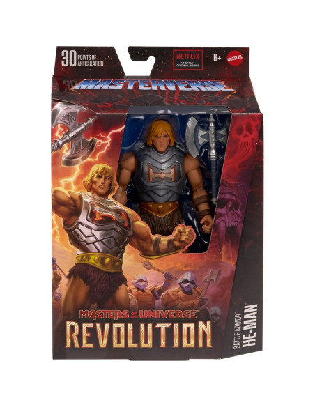 Figura de Acción He-Man Masterverse 18cm con Accesorios