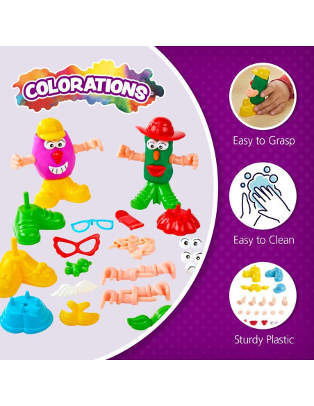 Accesorios de Masa Divertida Discount FUNFAM - 37 Piezas