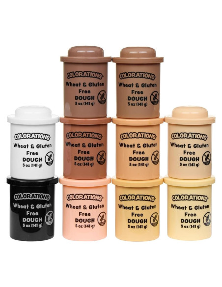 Masa de Jugar Colors Like Me - 10 Colores 140g Cada Uno