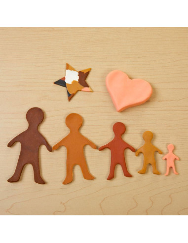 Masa de Jugar Colors Like Me - 10 Colores 140g Cada Uno