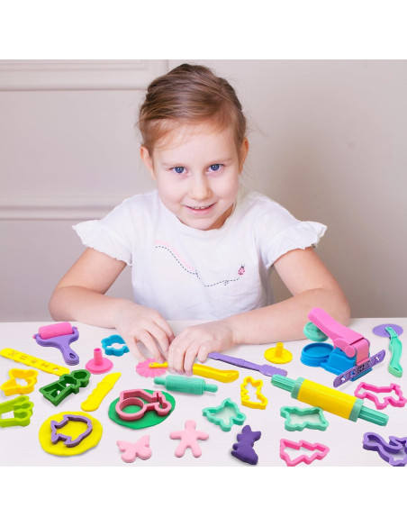 Juego de Herramientas de Plastilina iShyan 36 Piezas Educativas