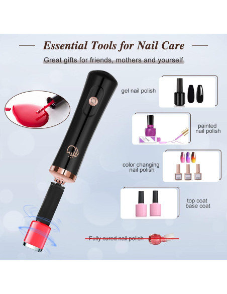 Agitador Eléctrico de Pegamento para Pestañas Eenten USB