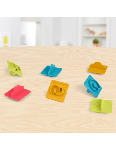 Play-Doh Fundamentos Letras 26 Sellos y 6 Latas Multicolor