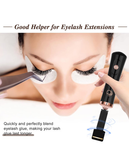 Agitador Eléctrico de Pegamento para Pestañas Eenten USB