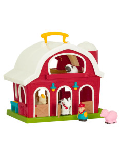 Granja Grande Roja Battat - Juguete Educativo 18 meses+