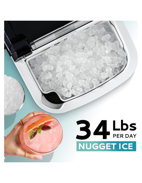 Fabricante de Hielo Tipo Nugget EUHOMY IM-12S-HM 15.88 kg/día