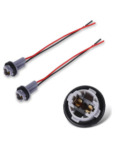 Conector Socket Bombilla T10 T13 T15 Irinidig 2 Pcs Universal