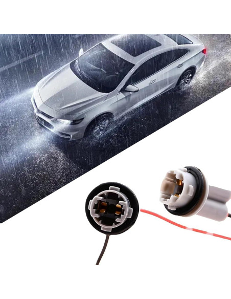 Conector Socket Bombilla T10 T13 T15 Irinidig 2 Pcs Universal