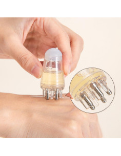 Aplicador de Aceite para el Cabello FOMIYES Peine Masajeador 2