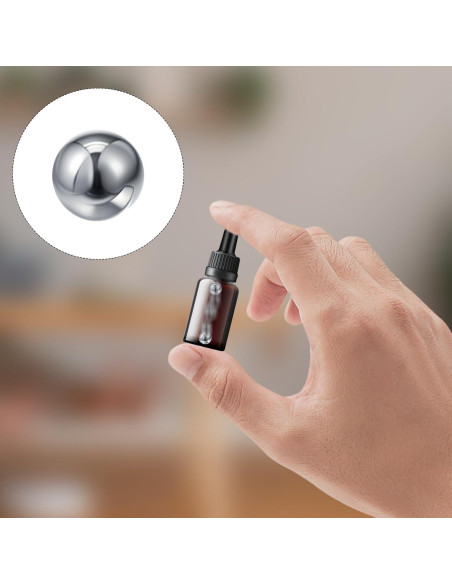 Bolas de Mezcla de Pintura Acero Inoxidable 5mm 100 PCS