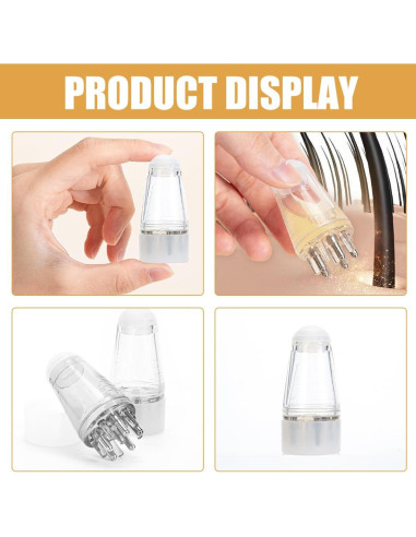 Aplicador de Aceite para el Cabello FOMIYES Peine Masajeador