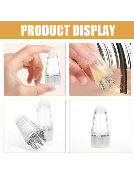 Aplicador de Aceite para el Cabello FOMIYES Peine Masajeador