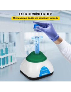 Mezclador Vortex VEVOR 6000RPM Mini 50mL Verde 2