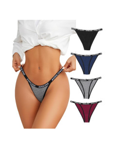 Braguitas Bikini Avidlove Algodón Cuerda Dama Talla Mediana