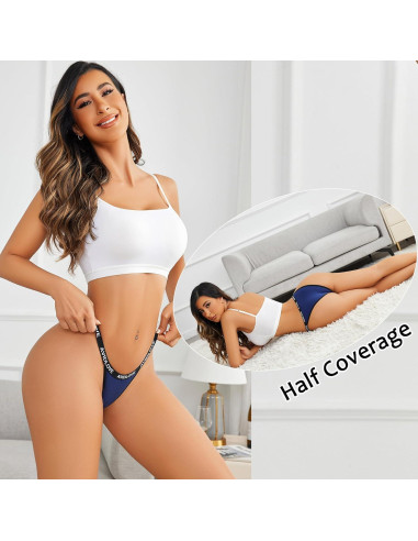 Braguitas Bikini Avidlove Algodón Cuerda Dama Talla Mediana