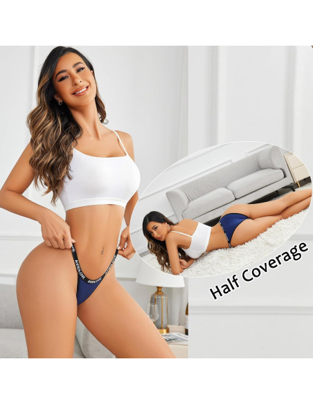 Braguitas Bikini Avidlove Algodón Cuerda Dama Talla Mediana