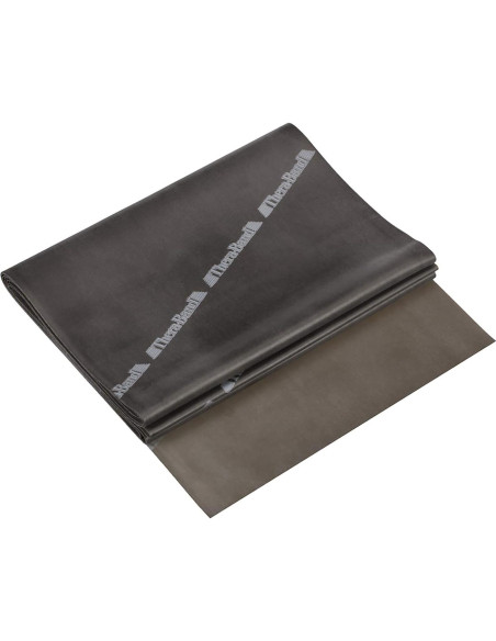 Bandas de Resistencia THERABAND 5 Pies Negro Pesado Avanzado