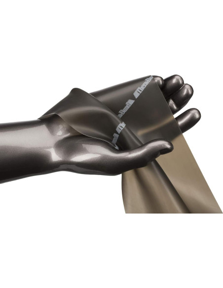 Bandas de Resistencia THERABAND 5 Pies Negro Pesado Avanzado