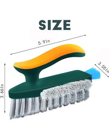 Cepillo de Lechada 4 en 1 ZIOYCKL Verde con Rasqueta