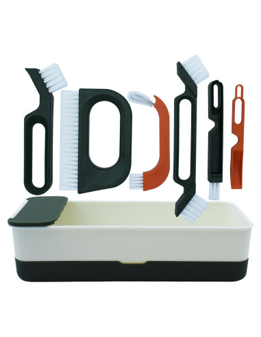 Juego de Cepillos de Limpieza HONOMA 6 Piezas Ergonómico