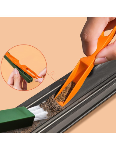 Juego de Cepillos de Limpieza HONOMA 6 Piezas Ergonómico