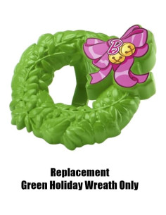 Repuesto Fisher-Price Little People HMK85 Corona Verde Navidad 2