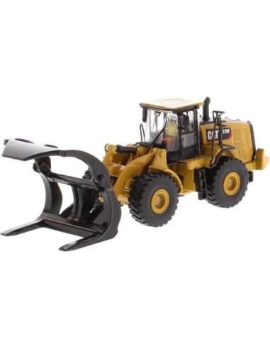 Cargadora Caterpillar 972M Diecast Masters 1:87 con Horquilla