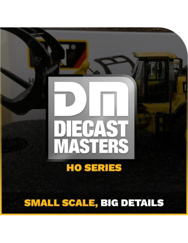Cargadora Caterpillar 972M Diecast Masters 1:87 con Horquilla