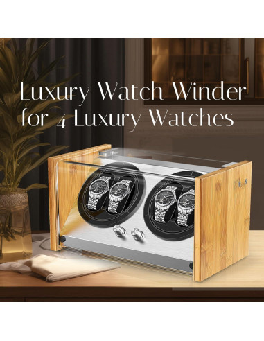 Cajón de Relojes Automáticos Watch Winder Smith 4 Relojes