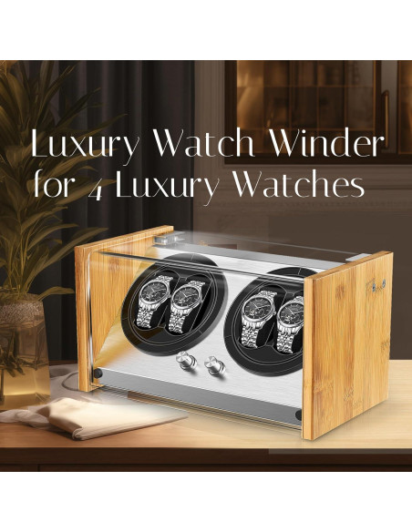 Cajón de Relojes Automáticos Watch Winder Smith 4 Relojes