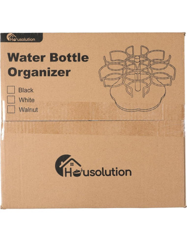 Organizador de Tazas Housolution 40 oz Soporte Rotativo Blanco