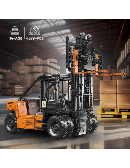 Camión Elevador de Carga Mould King 17044 RC 4579 Piezas