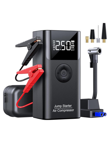 Arrancador de Salto LERTIN QS003 con Compresor 3500A 150PSI