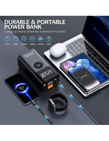 Arrancador de Salto LERTIN QS003 con Compresor 3500A 150PSI