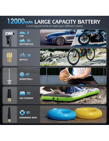 Arrancador de Salto LERTIN QS003 con Compresor 3500A 150PSI