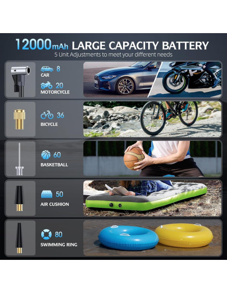 Arrancador de Salto LERTIN QS003 con Compresor 3500A 150PSI