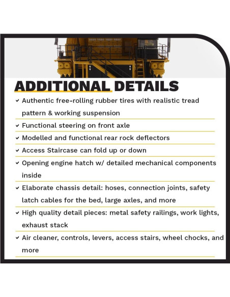 Camión Minero Caterpillar 794 AC Diecast Masters 1:50