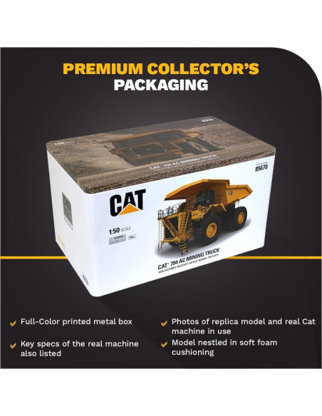 Camión Minero Caterpillar 794 AC Diecast Masters 1:50