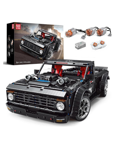 Camioneta Pickup Mould King WX13082 3695 Piezas Control Remoto