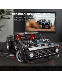 Camioneta Pickup Mould King WX13082 3695 Piezas Control Remoto 2