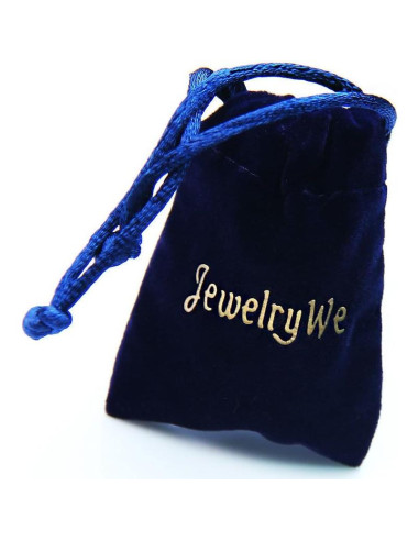 Reloj de bolsillo JewelryWe vintage unisex con cadena