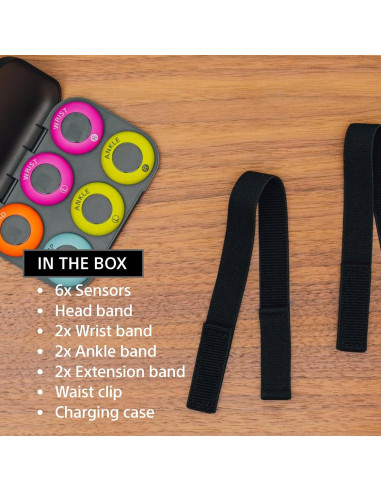 Captura Movimiento 3D Sony mocopi 6 Sensores Resistente