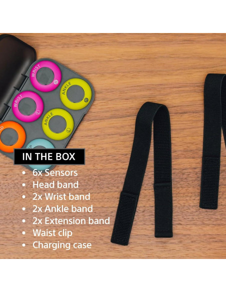 Captura Movimiento 3D Sony mocopi 6 Sensores Resistente