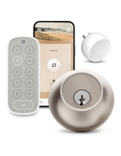 Cerradura Inteligente Level Lock con Teclado - Níquel Satinado