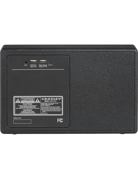 Altavoz Bluetooth Portátil Crosley Montero 30W Negro