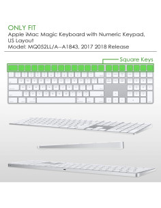 Funda Teclado Inalámbrico Apple iMac Magic Allinside Gris 2