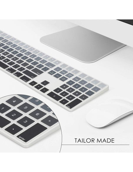 Funda Teclado Inalámbrico Apple iMac Magic Allinside Gris